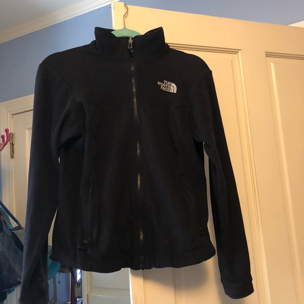 North face shell rock light fleece jacket